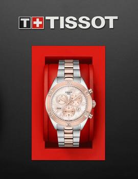 Reloj Tissot PR100 acero bicolor nácar