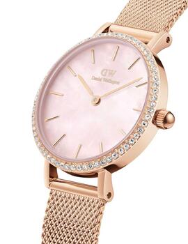 ❤️ Reloj Tous Glazed de mujer en acero con esfera rosa 100350630.