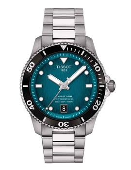 Reloj Tissot Seastar acero esf. azul