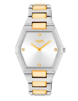 Reloj Tous Karat acero bicolor brazalete