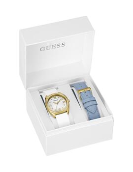 Reloj Guess Delilah acero dorado 2 correas