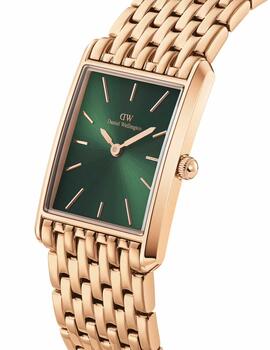 Reloj DW The Bound acero esfera verde