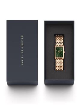 Reloj DW The Bound acero esfera verde