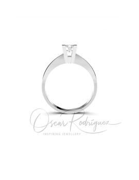 Solitario Always de Diamante 0.10 Cts. oro blanco