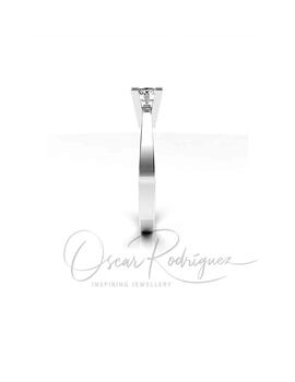 Solitario Always de Diamante 0.10 Cts. oro blanco