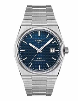 Reloj Tissot PRX automático esfera azul